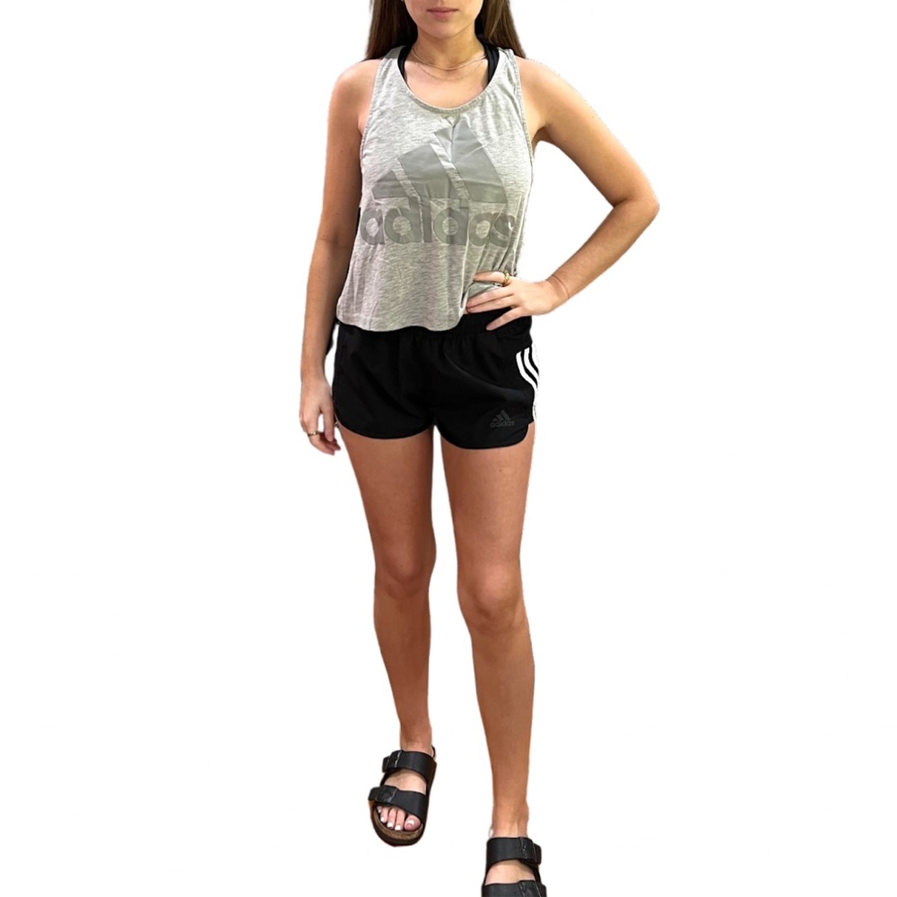 Adidas Cropped Racerback - Picture 2 of 5